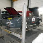 Restauration oldtimer Mercedes-Benz SL190 4