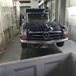 Restauration oldtimer Mercedes-Benz Pagode 4