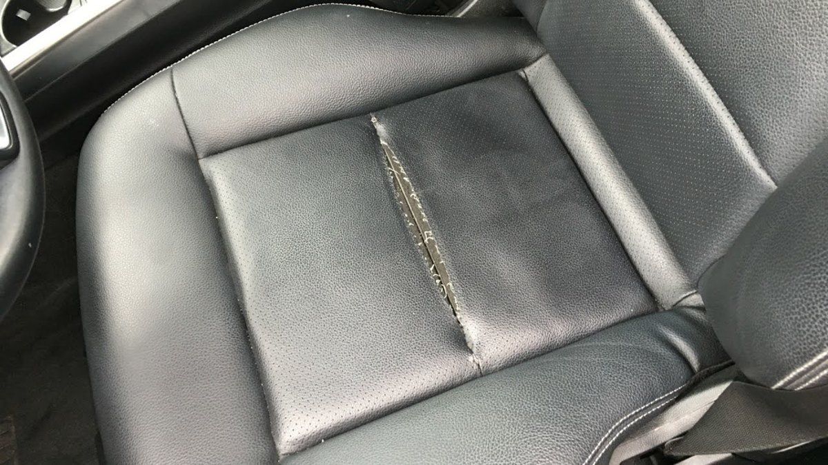 6 manières de réparer une déchirure dans un siège de voiture